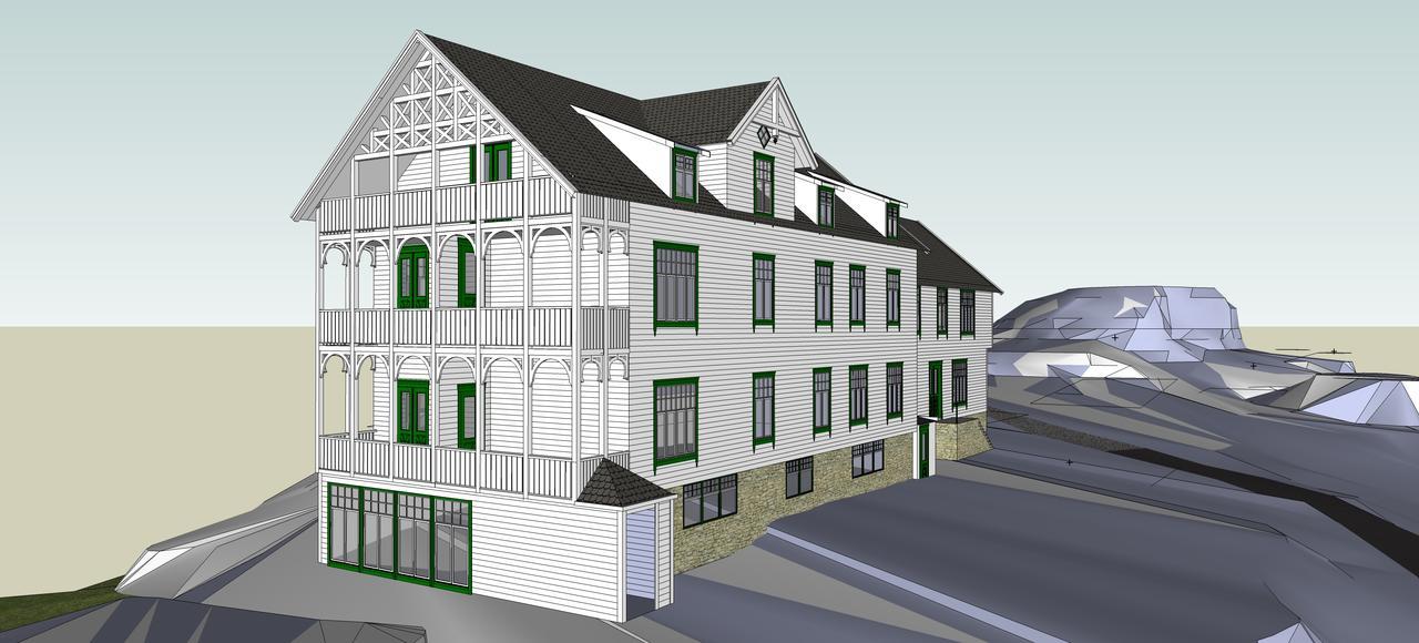 Vikinghaug Apartment Odda Ngoại thất bức ảnh